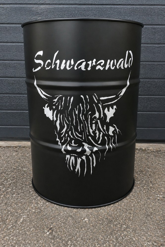Feuertonne Hochlandrind